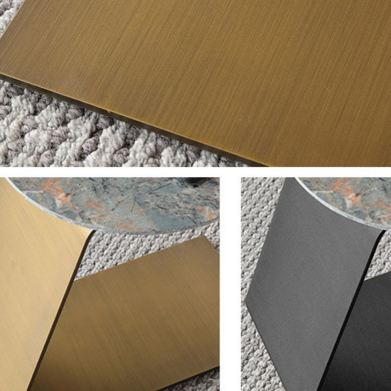 DINO Side Table, Brass, D40 DINO Side Table, Brass, D40